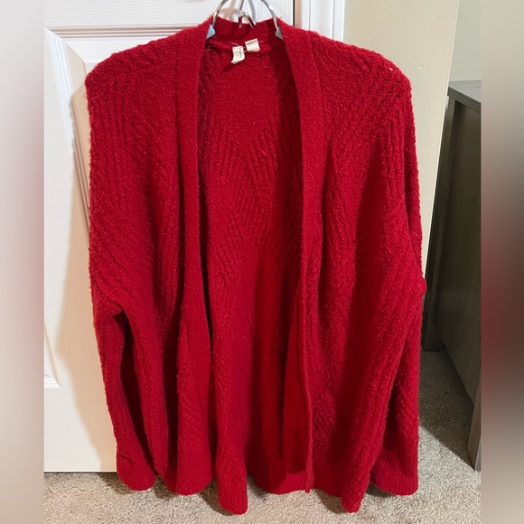 Anthropologie Red Cardigan 🎄❤️ - Picture 2 of 7